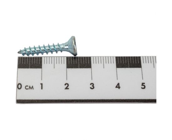 Универсальный шуруп STARFIX 4,5x25 мм, белый цинк, 50 шт. SMZ1-62605-50 – изображение 4