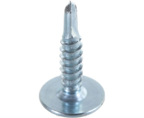 Саморез с прессшайбой HIMTEX для листов металла до 5 мм, с усил. св., PH2, 4,2х19, 1000 шт. 4219МSD – изображение 4