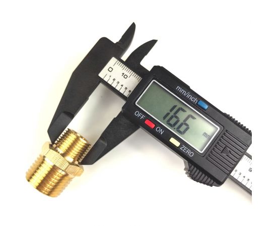 Ниппель латунный переходной пневмо 1/2"НР - 3/8"НР Профитт 9276287 – изображение 4