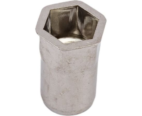 Резьбовая нержавеющая шестигранная заклепка с уменьшенным потайным бортиком KREPFIELD М6x16 мм, ART 1027, А2, 50 шт. 1027ГАЙКАЗАКЛЕПКАМ6Х16-50 – изображение 4