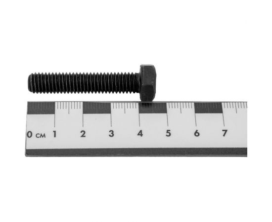 Болт Море-Метизов DIN 933 класс прочности 12.9, оксид, M8x40 мм, 10 шт. BOLT93384010M – изображение 4