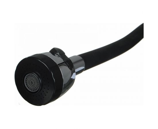 Гибкий излив с лейкой MELODIA 2 режима, черный 49 мм 34393 – изображение 4