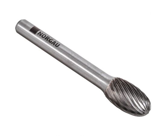 Борфреза твердосплавная форма E (8х15 мм; хвостовик 6 мм) NORGAU 077125280 – изображение 5