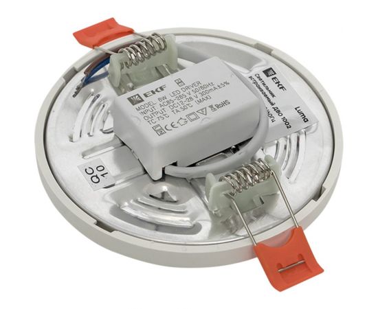 Встраиваемый светильник EKF ДВО 1002 6Вт 4000K IP20 Basic DLL-1002-6-4000 – изображение 7