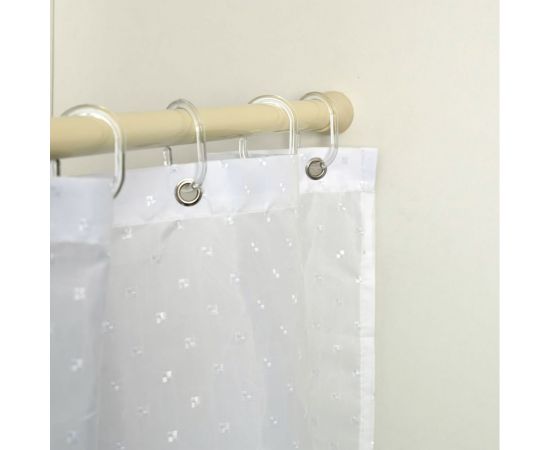 Карниз для ванной Fora алюм??ниевый, бежевый 125-230 см 230KBK – изображение 10