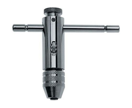 Метчикодержатель PROMAT Т-образный с трещоткой, №2, М5-М12, G 3/16-1/2 4000867891 