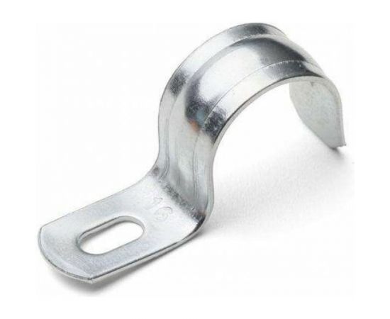 Металлическая однолапковая скоба ТРИЗАМ 19-20 мм, 25 шт. TRZ0325 