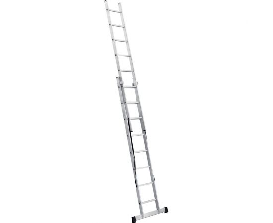 Алюминиевая 2-секционная лестница UFUK 2х8 ступеней 411208 