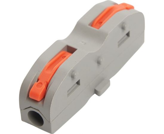 Монтажная клемма STEKKER для фазных проводников, 2 контактные группы, LD222-421 39498 