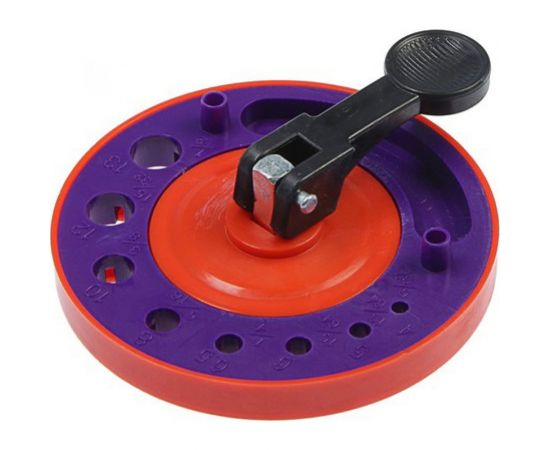 Кондуктор для точного позиционирования при сверлении (4, 5, 6, 6.5, 8, 10, 12, 13 мм) ТУНДРА 4622487 