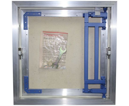 Люк под плитку размер дверцы 35/35 ЛЮКЕР АЛ-КР 40/40 