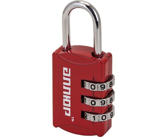 Навесной кодовый замок Аллюр ВС1К-22/3 красный 3452 