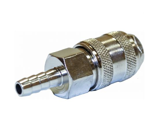 Пневморазъём металлический - елочка 8 мм Rotake RQ-SH08 