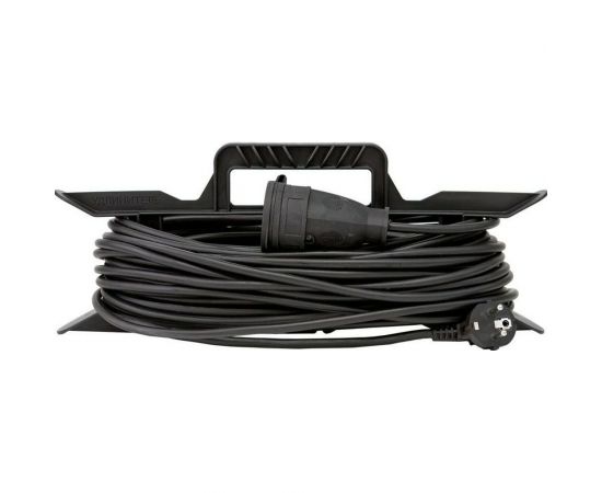 Силовой удлинитель на рамке Glanzen штепсельное гнездо ПВС 3x1,5 30 м арт. ER-30-003 00-00006721 