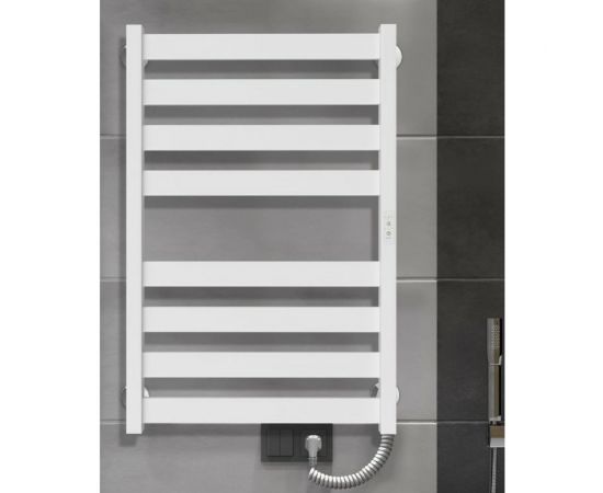 Полотенцесушитель INDIGO Oktava Slim 5 electro 80/50 таймер, скрытый монтаж, универсальное подключение R/L LСLOKS5E80-50WMRt 