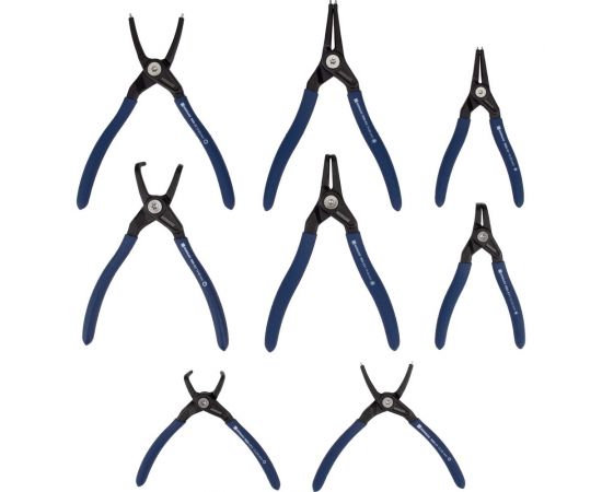 Набор съемников стопорных колец NORGAU 10-60мм, 8 пр. 071508018 