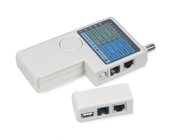 Тестер Cabeus 4 в 1 для витой пары, коаксиала, телефона, USB HT-588CT – изображение 2
