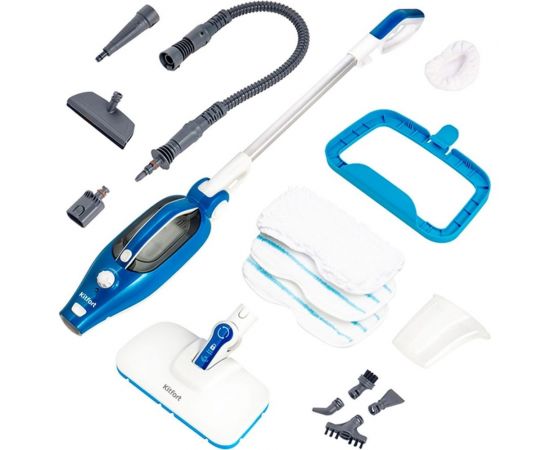 Паровая швабра KITFORT голубая КТ-1005-1 – изображение 2