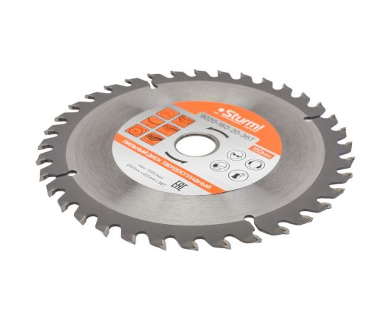 Диск пильный по дереву (160х20 мм; 36T) Sturm 9020-160-20-36T – изображение 2