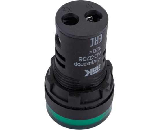 Лампа IEK AD-22DS, сигнальная, зеленая, светодиод 12В. BLS10-ADDS-012-K06 – изображение 2