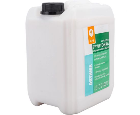 Универсальная базовая грунтовка APIS Оптима, канистра 5 кг 4665296514042 – изображение 2
