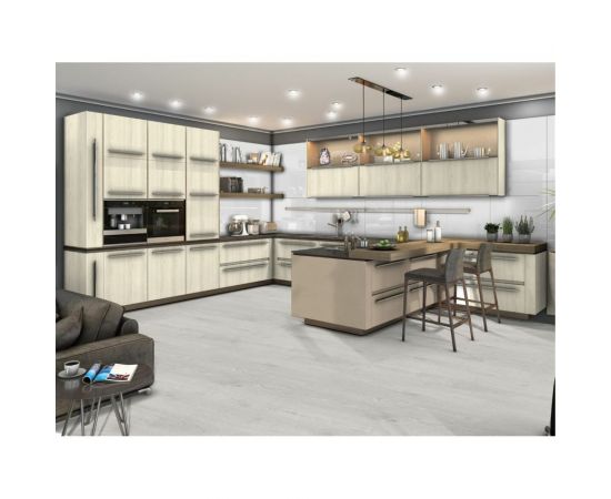 Ламинат AGT EFFECT ELEGANCE Бело-серый, 33 класс, толщина 12 мм, фаска 4-х сторон, 1.108 кв. м PRK903 Эверест – изображение 2