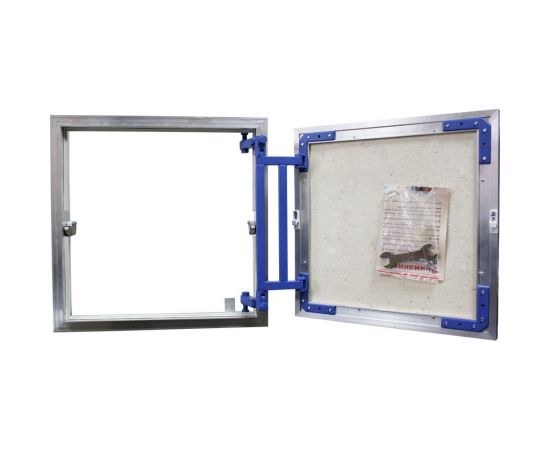 Люк под плитку размер дверцы 35/35 ЛЮКЕР АЛ-КР 40/40 – изображение 2