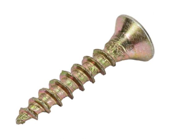 Саморез КРЕП-КОМП желтый цинк POZY 3x16, 300 шт. жд316мф – изображение 2