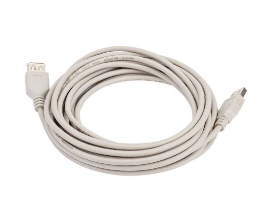 Кабель удлинитель 5bites USB 2.0 AM - USB 2.0 AF, 5м UC5011-050C – изображение 2