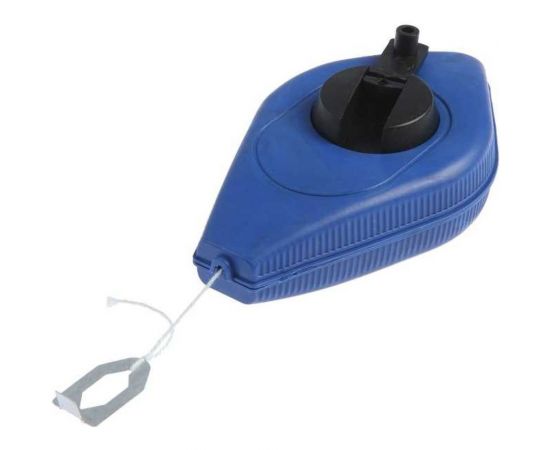 Разметочный набор ТУНДРА шнур малярный 15 м, красящий порошок 110 г, синий 1722213 – изображение 2