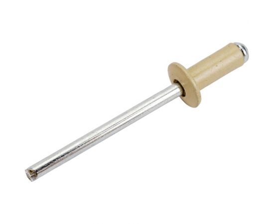 Вытяжная заклепка STARFIX 4,0x10 мм, алюминий-сталь, RAL 1014 50 шт. SMZ1-19897-50 – изображение 2