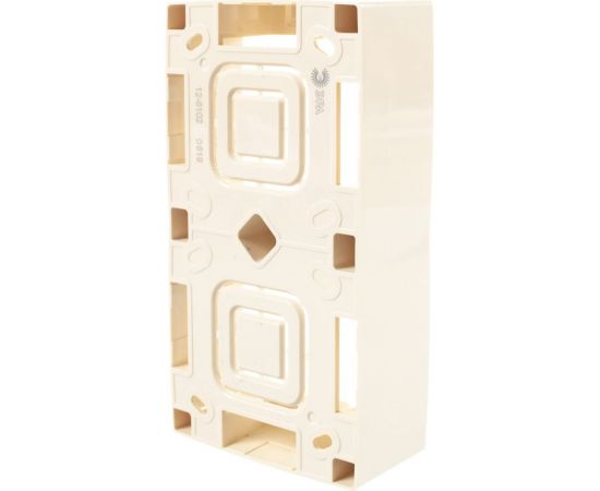 Коробка накладного монтажа ЭРА 12-6102-02 2 поста, Эра 12, слоновая кость Б0043171 – изображение 3