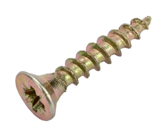 Саморез КРЕП-КОМП желтый цинк POZY 3x16, 300 шт. жд316мф – изображение 3