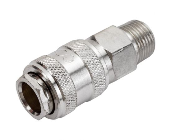 Разъемное соединение быстросъем мама - наружная резьба G3/8, сталь ECO AS-F/MT38 – изображение 3