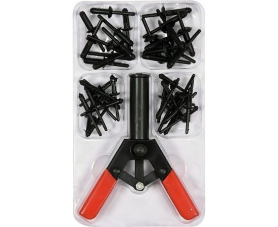 Заклепочник для пластиковых заклепок YATO набор 41 предмет YT-35970 – изображение 3