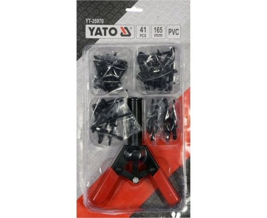 Заклепочник для пластиковых заклепок YATO набор 41 предмет YT-35970 – изображение 4