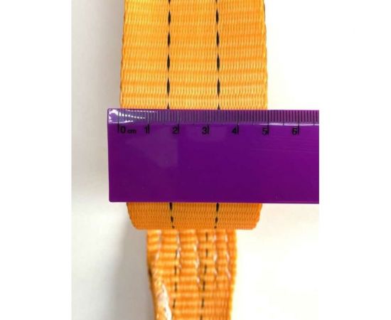 Удлинитель троса лебедки (6 т; 10 м; 50 мм; лента) ТамбовТехСнаб 7930130715723 – изображение 4