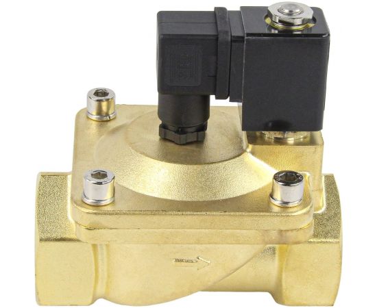 Электромагнитный клапан DN.ru VS2W-400N-PU-NC Ду50 Ру12 латунь пилотный G 2 НЗ NBR 220В D130-01275 – изображение 4