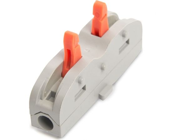 Монтажная клемма STEKKER для фазных проводников, 2 контактные группы, LD222-421 39498 – изображение 4