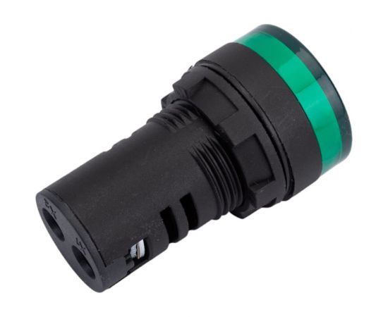 Лампа IEK AD-22DS, сигнальная, зеленая, светодиод 12В. BLS10-ADDS-012-K06 – изображение 4