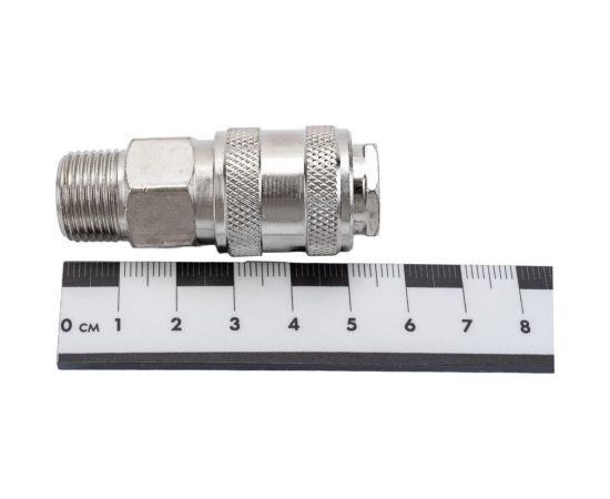 Разъемное соединение быстросъем мама - наружная резьба G3/8, сталь ECO AS-F/MT38 – изображение 4