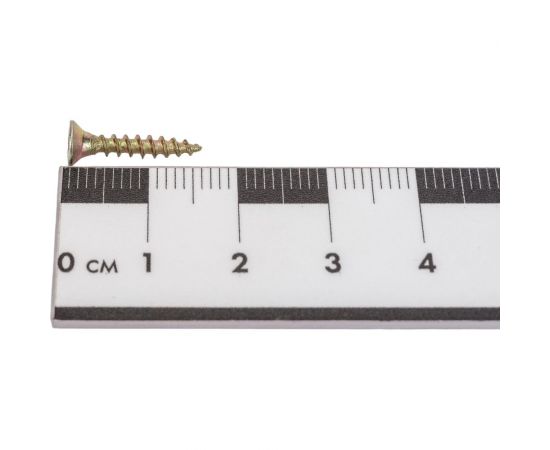 Саморез КРЕП-КОМП желтый цинк POZY 3x16, 300 шт. жд316мф – изображение 4