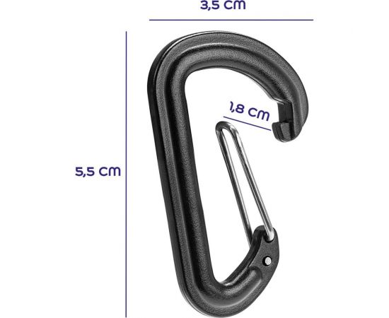 Крюк-карабин с защелкой Alca 10 шт 883010 – изображение 5