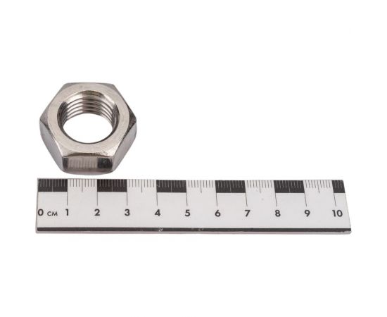 Гайка из нержавеющей стали DINFIX DIN 934, А2, м20 00-00002816 – изображение 5