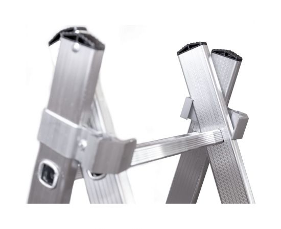 Алюминиевая 2-секционная лестница UFUK 2х8 ступеней 411208 – изображение 7