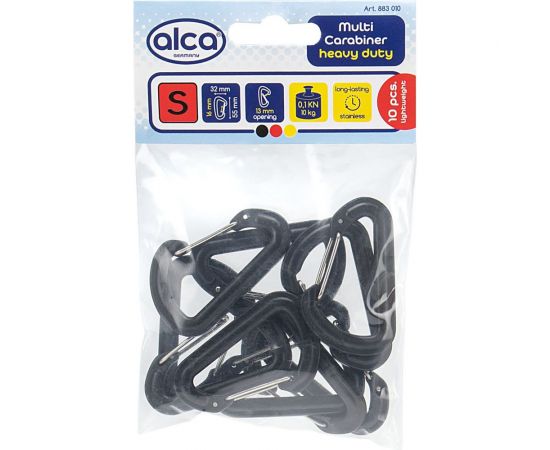 Крюк-карабин с защелкой Alca 10 шт 883010 – изображение 9