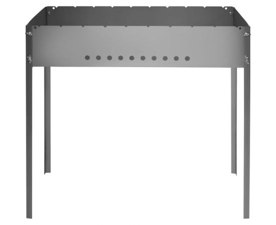 Разборный мангал СОКОЛ 70х35х13.7 см, 1,5 мм, на барашках 62-0061 – изображение 10