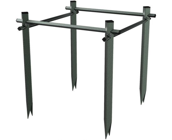 Ограждение GRILLUX Unit зеленое, 600x600 мм, квадрат ВЗР2531-01 