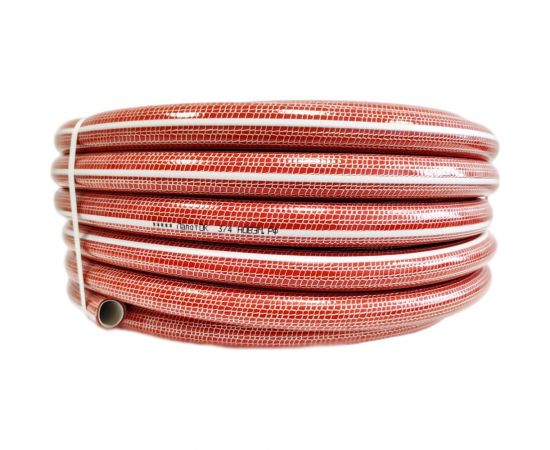 Пятислойный, армированный шланг НОВЭМ ПВХ ЛапотОК ЛПТ 3/4"" 50м, красный 