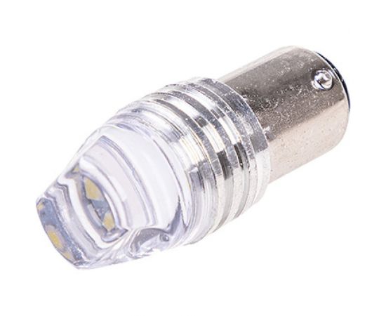 Диодная автолампа SKYWAY S25, P21W, 12 В, 9SMD диодов, BAY15d, 2-контная, flash, белая, противотуманные/стопы S08201461 